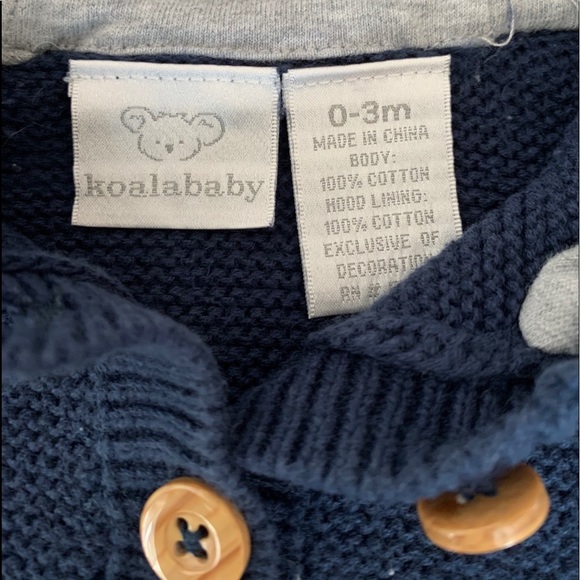 Baby 0-3-6 mo lot jacket / whale jumpsuit /onesie - Picture 6 of 7